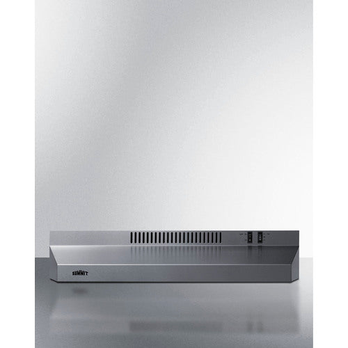 Summit 24" Under Cabinet Convertible Range Hood H24RSS