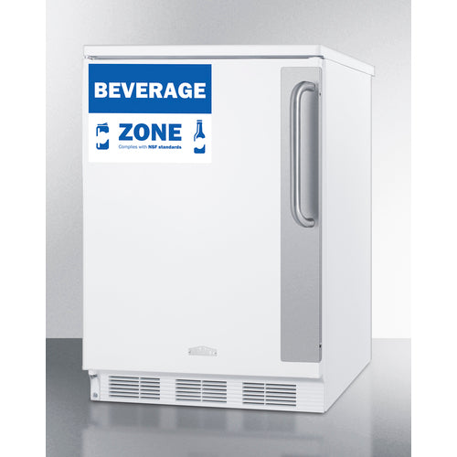 Summit 24" Wide All-Refrigerator FF6W7BZLHD