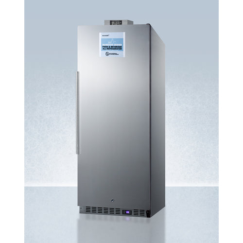 Summit 24" Wide All-Refrigerator FFAR121SSNZ