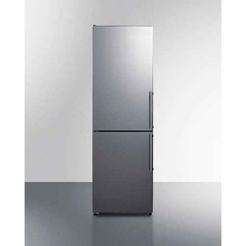 Summit 24" Wide Bottom Freezer Refrigerator FFBF235PLLHD