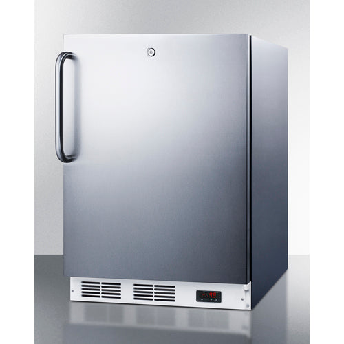Summit 24" Wide Built-In All-Freezer, ADA Compliant VT65MLCSSADA