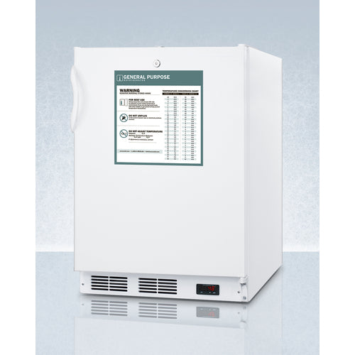 Summit 24" Wide Built-In All-Refrigerator, ADA Compliant FF7LWBIADAGP