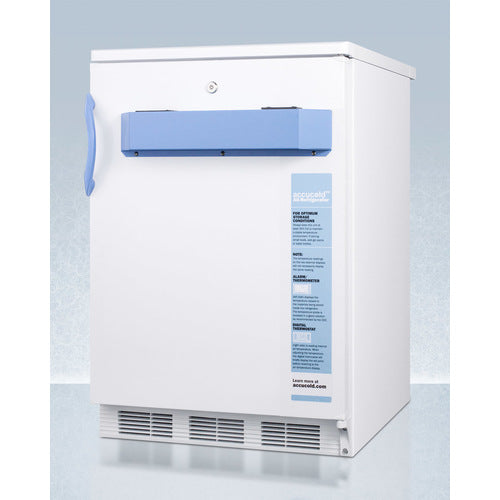 Summit 24" Wide Built-In All-Refrigerator FF7LWBIMED2