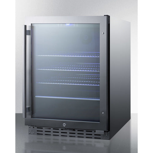 Summit 24" Wide Built-In Beverage Cooler, ADA Compliant ALBV2466CSS