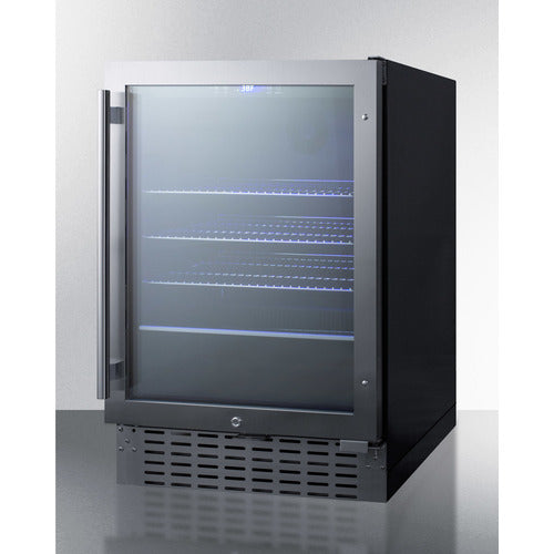 Summit 24" Wide Built-In Beverage Cooler SCR2466B