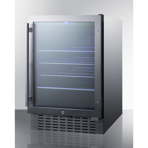 Summit 24" Wide Built-In Beverage Cooler SCR2466BCSS
