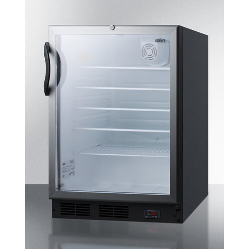 Summit 24" Wide Built-In Craftr Beer Pub Cellar SCR600BGLBIDTPUBADA