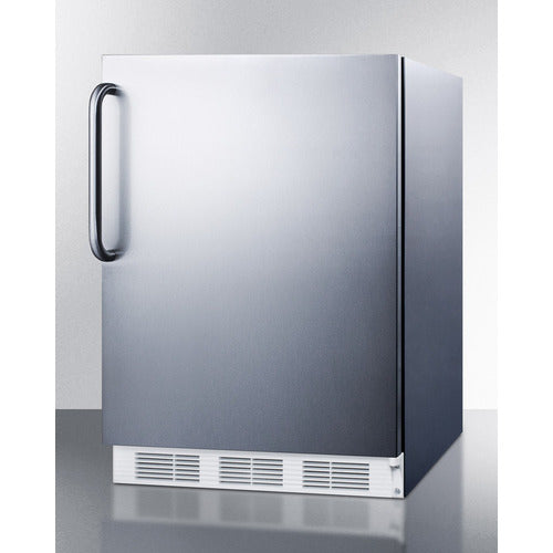 Summit 24" Wide Built-In Refrigerator-Freezer, ADA Compliant CT661WCSSADA