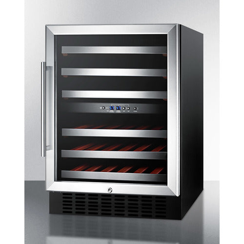 Summit 24" Wide Built-In Wine Cellar SWC530BLBIST