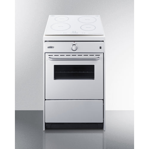 Summit 24" Wide Induction Range WEM665W