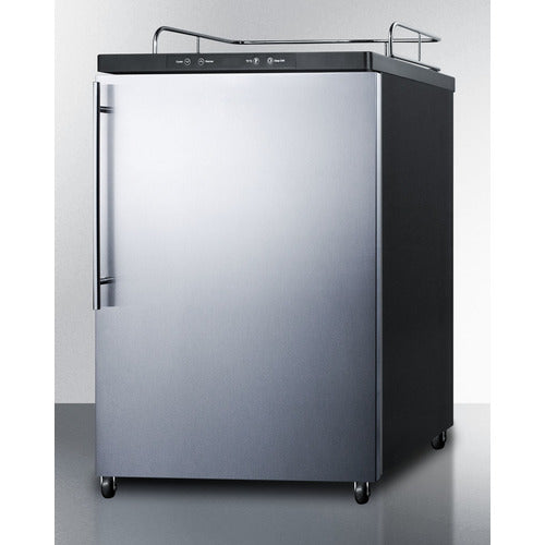 Summit 24" Wide Kegerator SBC635MNKSSHV