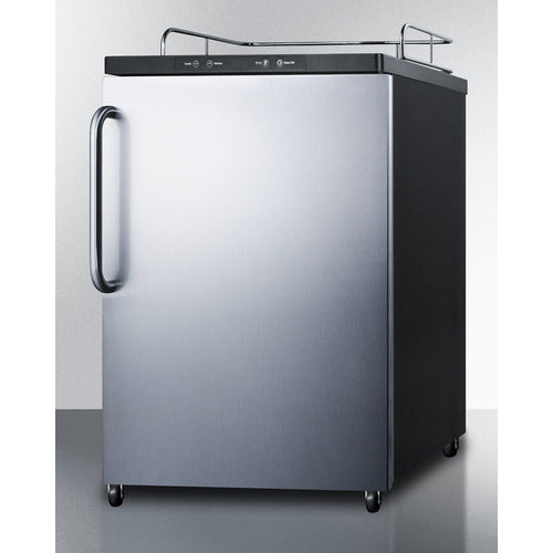 Summit 24" Wide Kegerator SBC635MNKSSTB