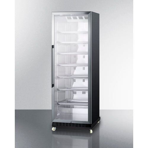 Summit 24" Wide Mini Reach-In Beverage Center with Dolly SCR1401RI