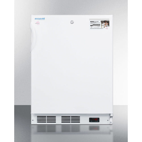 Summit 24" Wide MOMCUBE® Breast Milk Freezer, ADA Compliant VT65MLBIMCADA