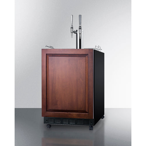 Summit 24" Wide Nitro Coffee Kegerator (Panel Not Included) SBC7BRSIFNCF2