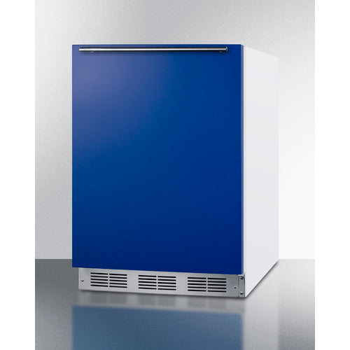 Summit 24" Wide Refrigerator-Freezer, ADA Compliant BRF611WHBADA
