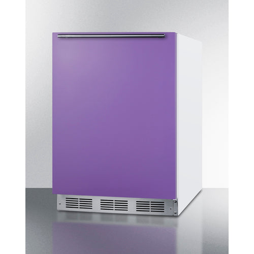 Summit 24" Wide Refrigerator-Freezer, ADA Compliant BRF611WHPADA