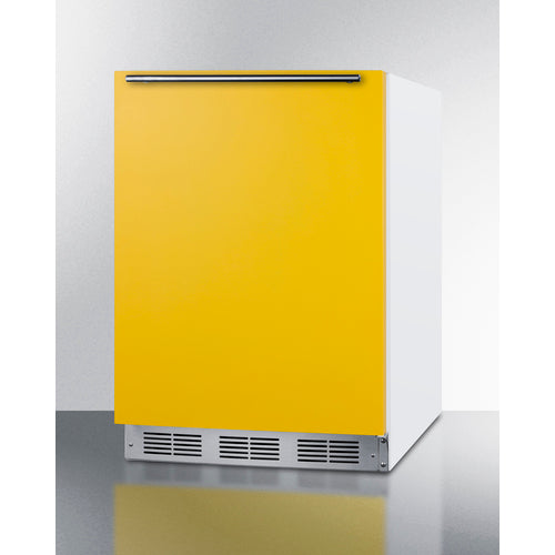 Summit 24" Wide Refrigerator-Freezer, ADA Compliant BRF611WHYADA