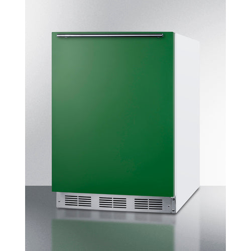 Summit 24" Wide Refrigerator-Freezer BRF611WHG