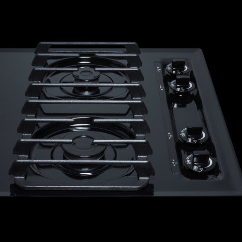 Summit 30" Wide 4-Burner Gas Cooktop TTL053S