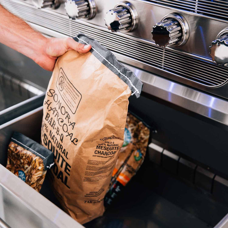 American Made Grills Muscle 54-Inch Freestanding Hybrid Grill with Infrared Searing Burner and Rotisserie Kit AMG-MUS54