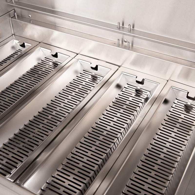 American Made Grills Muscle 54-Inch Built-In Hybrid Grill with Infrared Searing Burner and Rotisserie Kit AMG-MUS54