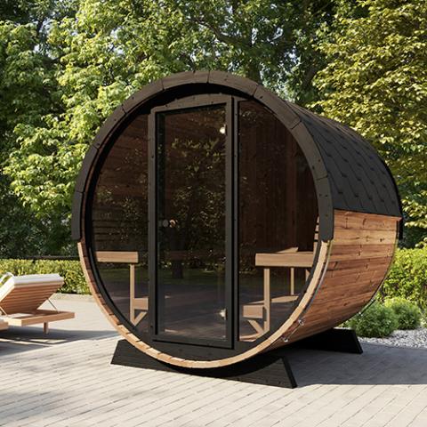 SaunaLife Model EE8G Sauna Barrel SL-MODELEE8G
