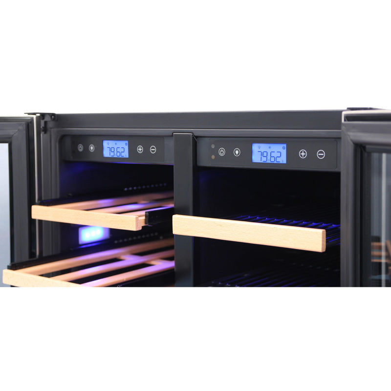 Thor Kitchen - 24 in. 21 Bottle & 95-Can Wine Cooler - TBC2401DI