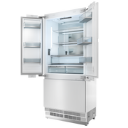 THOR Kitchen - 36-inch French Door Built-In Stainless-Steel Panel-Ready Refrigerator - XRF3619BFP-SS - IMG4