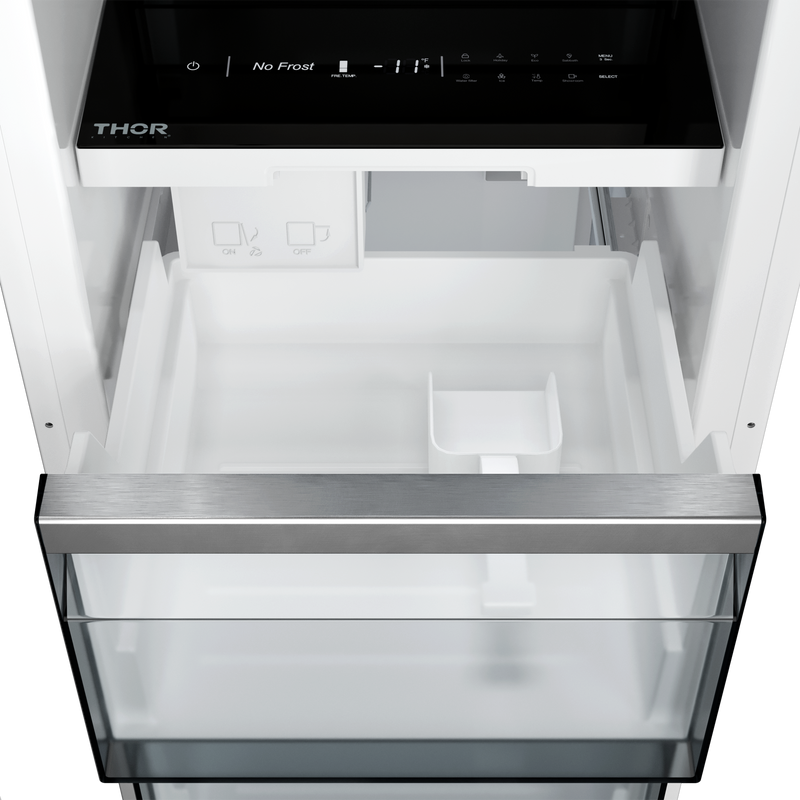 THOR Kitchen - 18-inch Built-in Freezer Column, Stainless Steel Panel Ready Stainless Steel Panel / (Stainless Steel Panel / 18 Inch) - XRF18CFZ-SS - IMG8