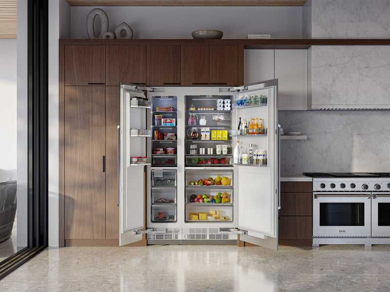 THOR Kitchen - 18-inch Built-in Freezer Column, Stainless Steel Panel Ready Stainless Steel Panel / (Stainless Steel Panel / 18 Inch) - XRF18CFZ-SS - IMG12