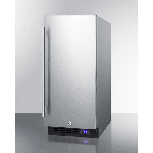 Summit 15" Built-In All-Freezer SCFF1533BCSS