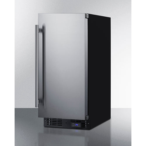 Summit 15" Built-In All-Freezer SCFF1533BSS