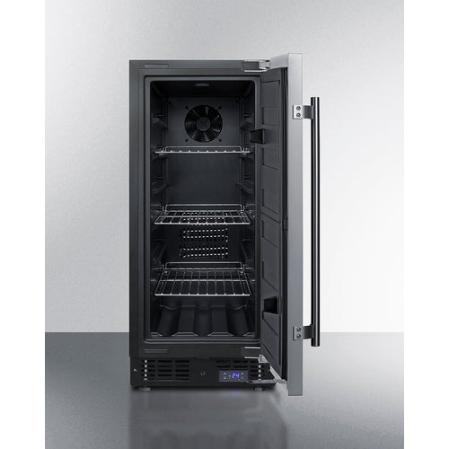 Summit 15" Built-In All-Freezer SCFF1533BSS