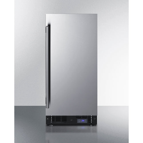 Summit 15" Built-In All-Freezer SCFF1533BSS