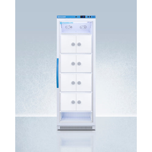 Summit 15 Cu.Ft. Upright Vaccine Refrigerator with Interior Lockers ARG15PVLOCKER