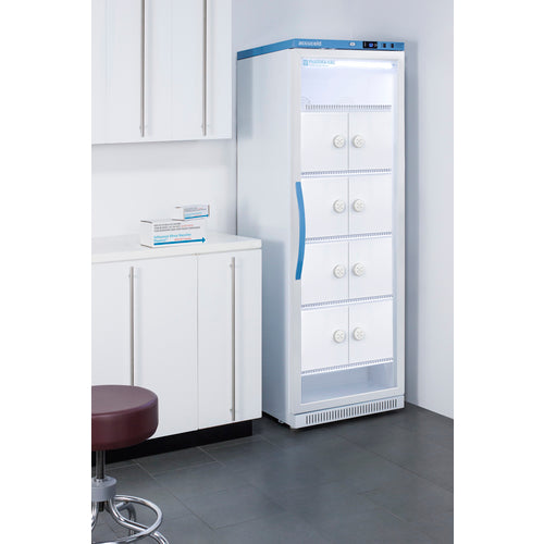 Summit 15 Cu.Ft. Upright Vaccine Refrigerator with Interior Lockers ARG15PVLOCKER
