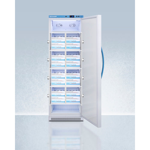 Summit 15 Cu.Ft. Upright Vaccine Refrigerator with Interior Lockers ARS15PVLOCKER