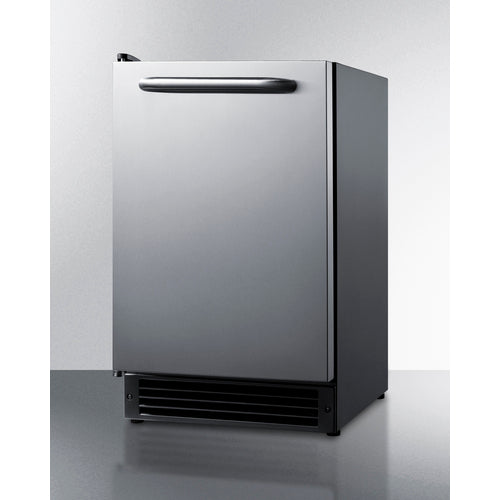 Summit 15 lb. Drain-Free Built-In Icemaker BIM26LHD