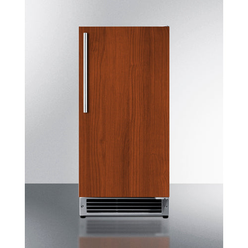 Summit 15" Wide 25 lb. Drain-Free Icemaker, ADA Compliant (Panel Not Included) BIM26H32IF