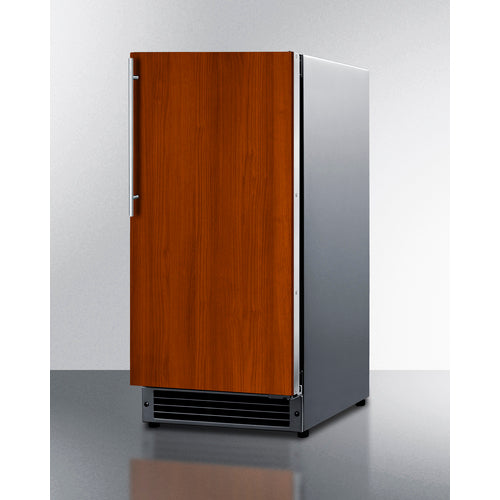 Summit 15" Wide 25 lb. Drain-Free Icemaker, ADA Compliant (Panel Not Included) BIM26H32IF