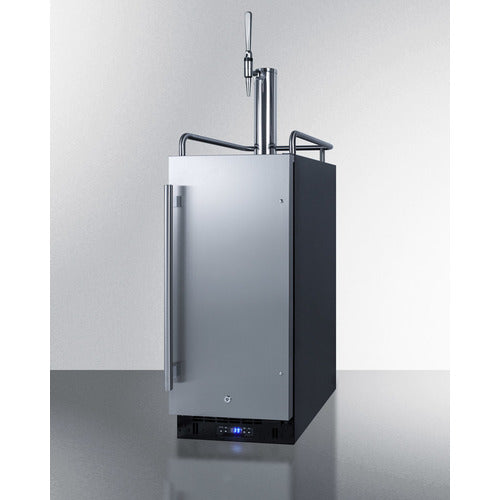 Summit 15" Wide Built-In Nitro Coffee Kegerator SBC15NCF