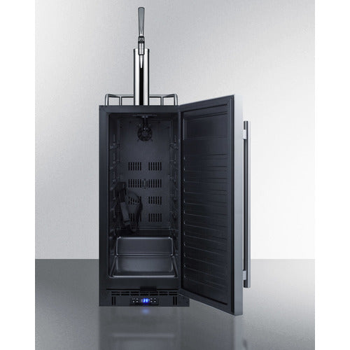 Summit 15" Wide Built-In Nitro Coffee Kegerator SBC15NCF