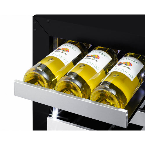 Summit 15" Wide Built-In Wine Cellar, ADA Compliant (Panel Not Included) ASDW1522PNR