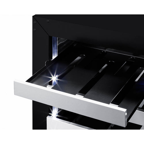 Summit 15" Wide Built-In Wine Cellar, ADA Compliant (Panel Not Included) ASDW1522PNR
