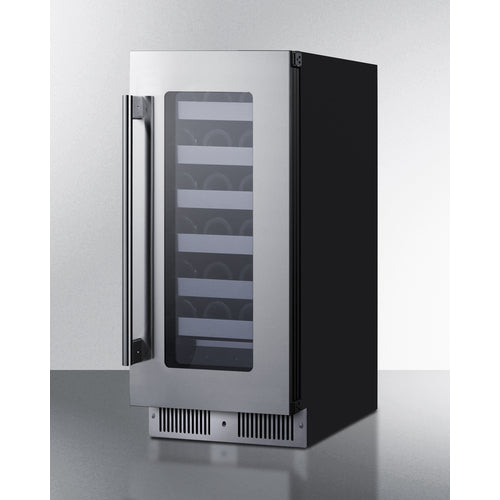 Summit 15" Wide Built-In Wine Cellar SDHW1532LHD