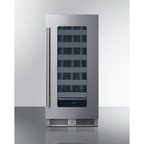 Summit 15" Wide Built-In Wine Cellar SDHW1532LHD