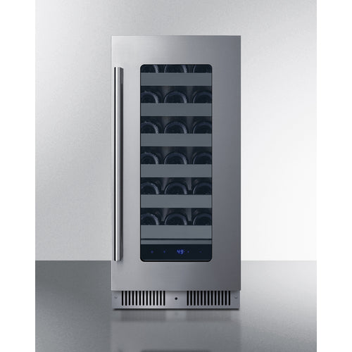 Summit 15" Wide Built-In Wine Cellar SDHW1532LHD