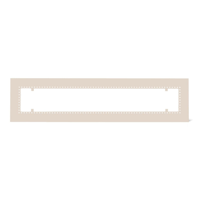 Infratech - 61 1/4-Inch W30 Flush Mount Frame For Heaters Almond (Default) - 18 2305AL - IMG1