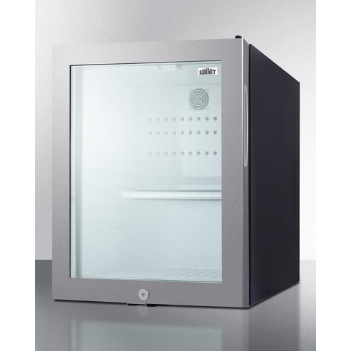 Summit 16" Wide Compact Minibar MB13GLSS